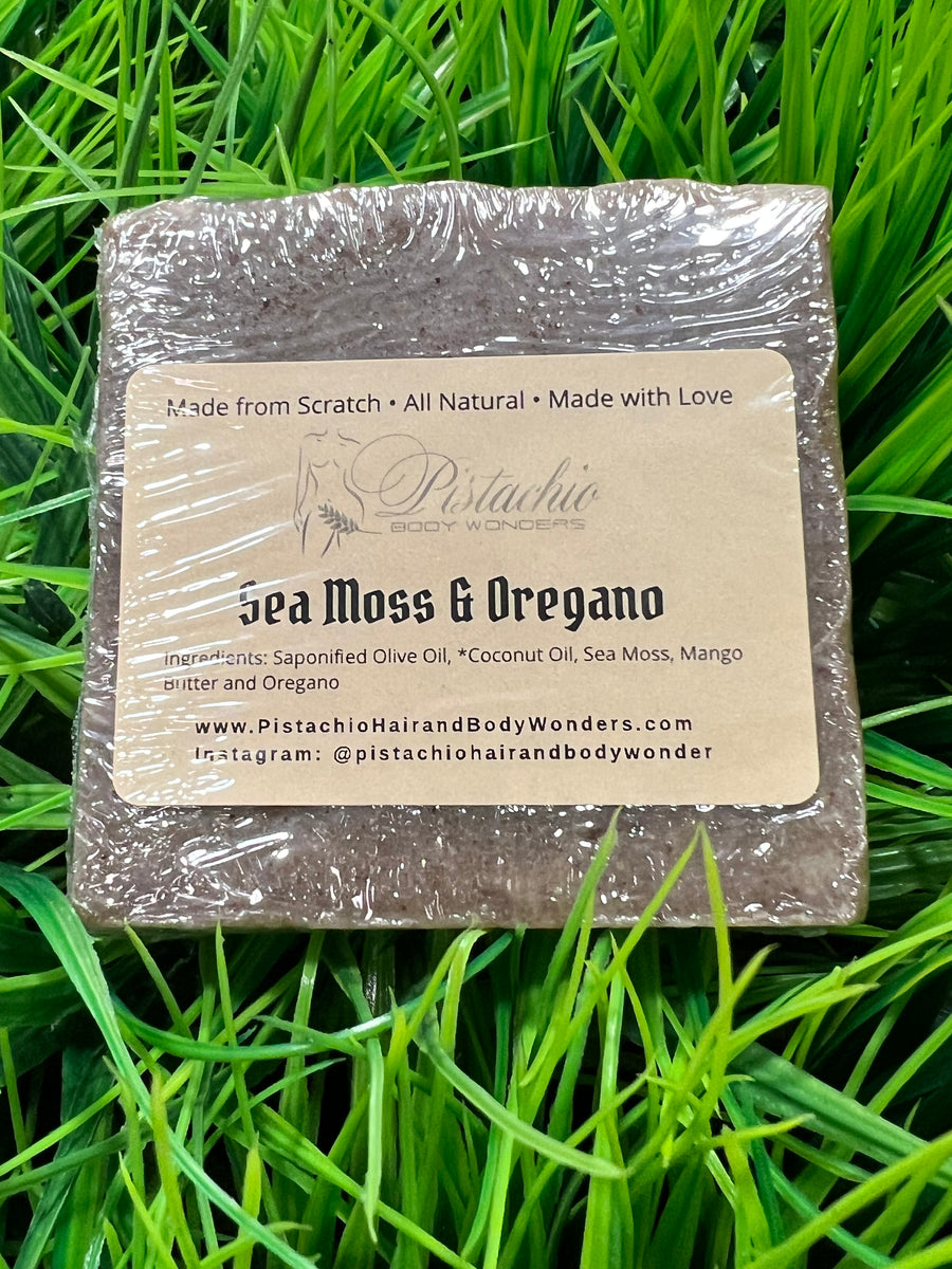Sea Moss & Oregano Soap Bar Cleve_Seamoss