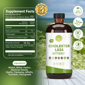 Cholesterol Less Living bitters (Not for beginners)