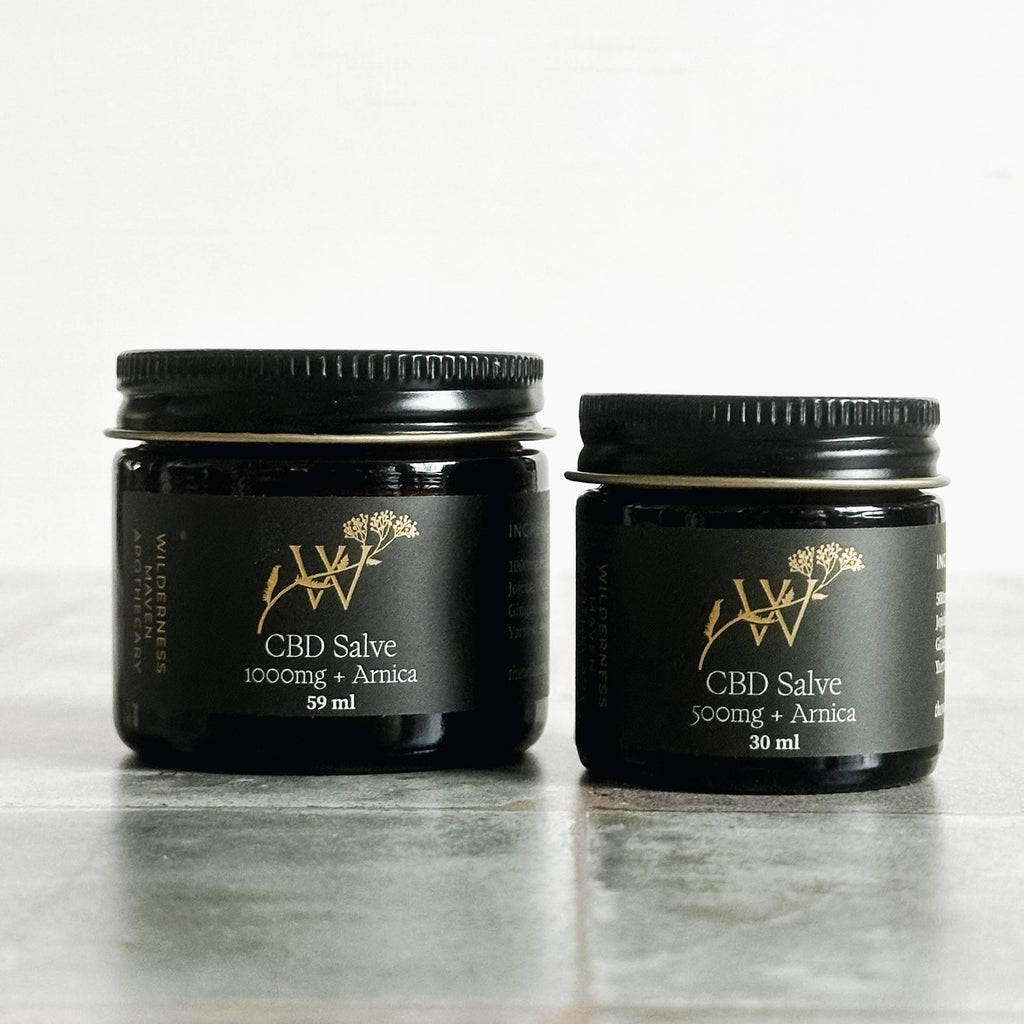 CBD + Arnica Salve - Intensive Botanical Pain Relief: 30 ml
