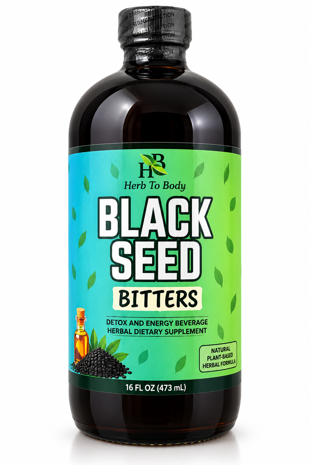 Black Seed Bitter (16oz Glass Bottle) (Not for beginners)
