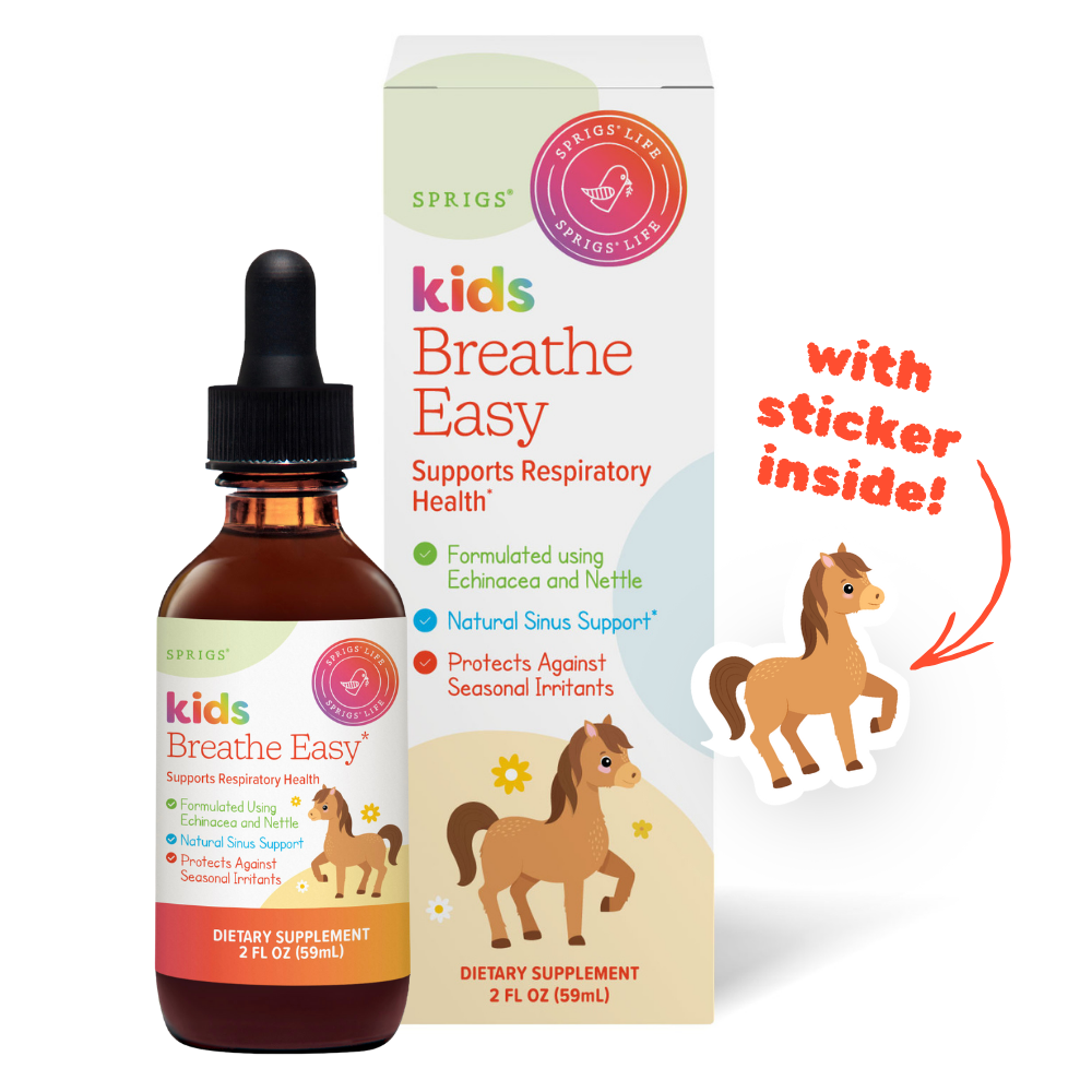 Kids Breathe Easy – Herbal Respiratory, Sinus & Seasonal Wellness Support | 2 oz
