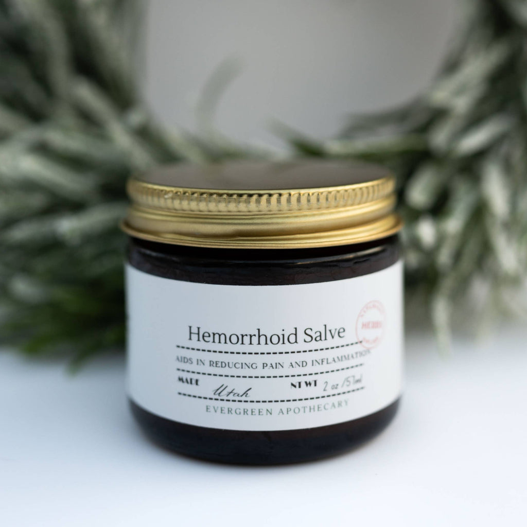 Soothing Herbal Hemorrhoid Salve for External Comfort