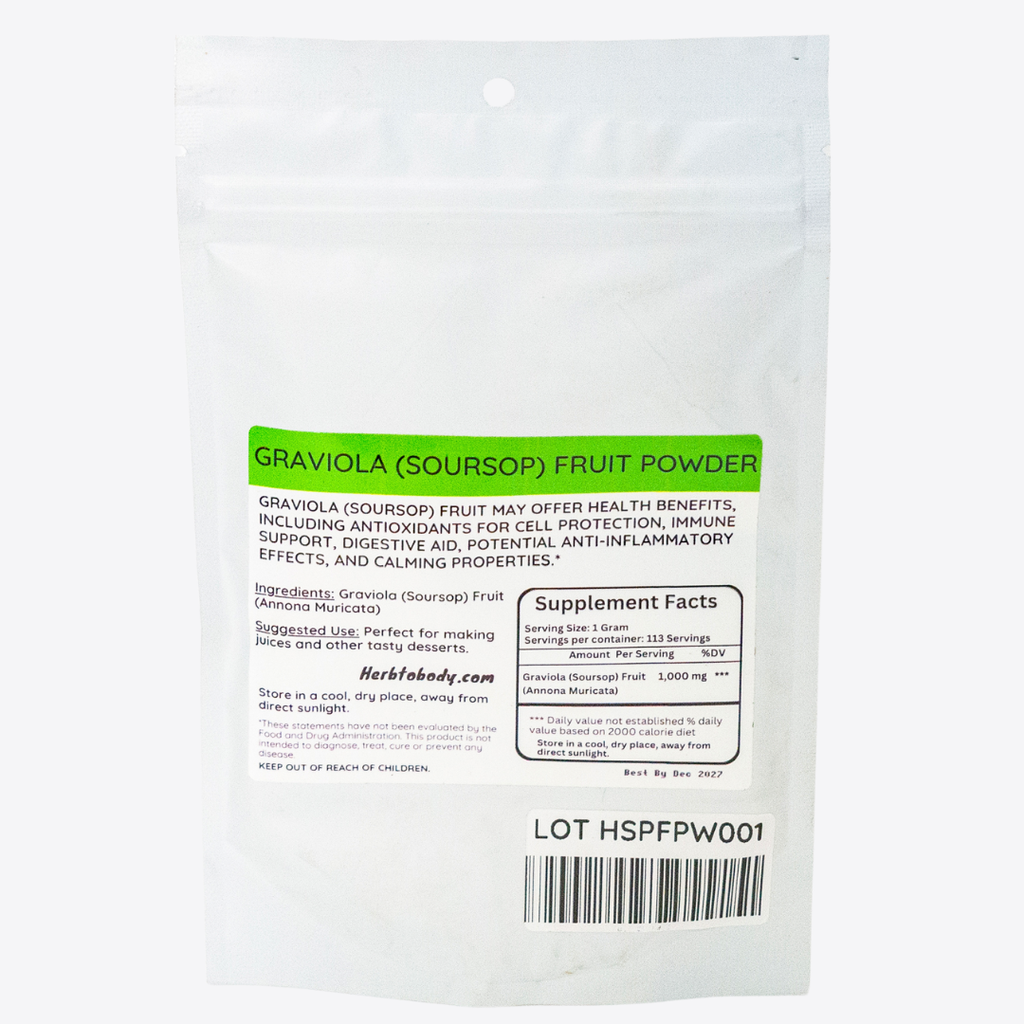 Graviola (Soursop) Fruit Powder