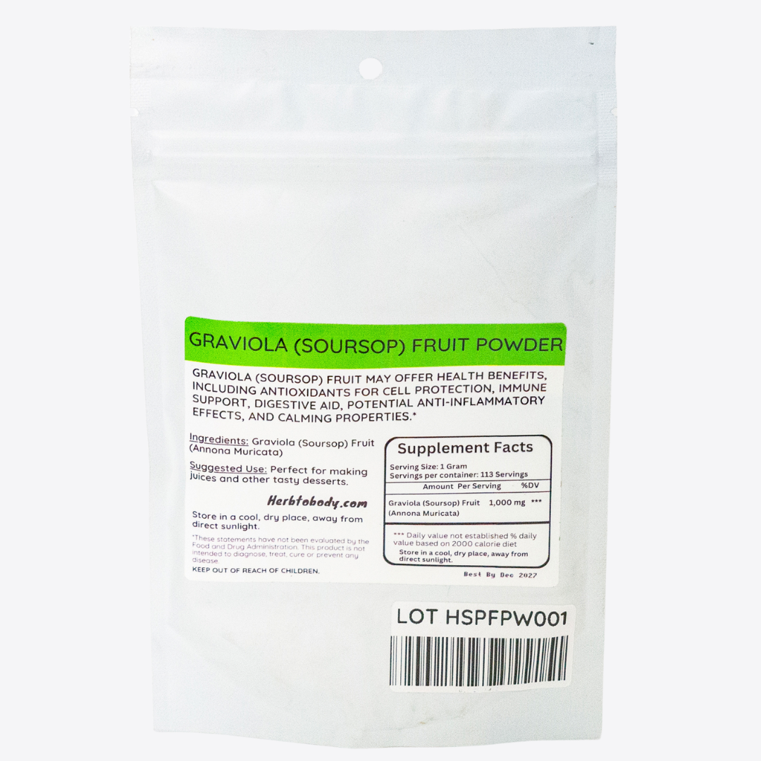 Graviola (Soursop) Fruit Powder