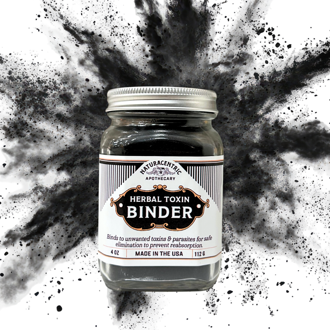 Herbal Toxin Binder – Activated Charcoal, Bentonite Clay & Digestive Cleanse Support