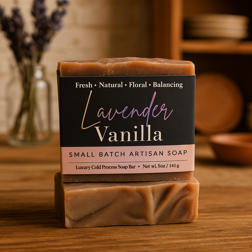 Lavender Vanilla Bar Soap