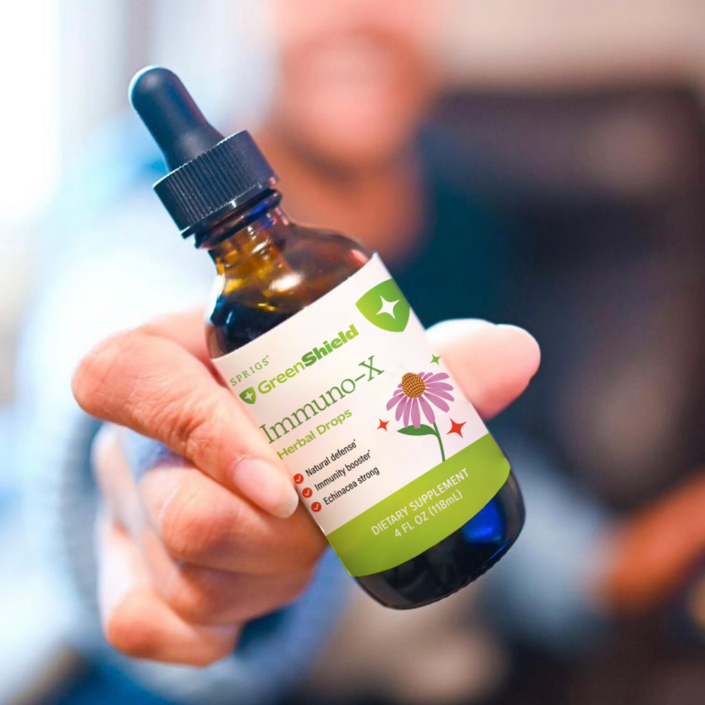 Immuno-X – Daily & Seasonal Immune Support Herbal Tincture | 2 oz