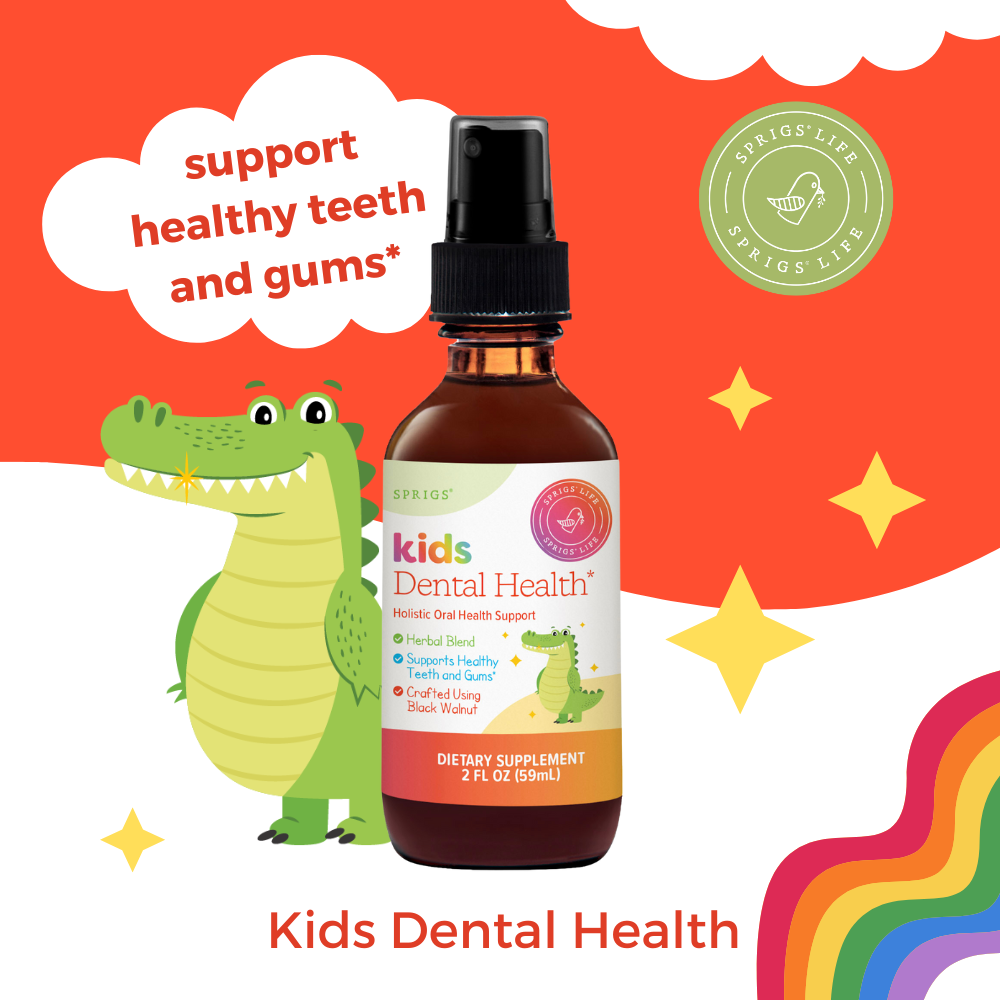 Kids Dental Health Herbal Spray – Teeth & Gum Support | 2 oz
