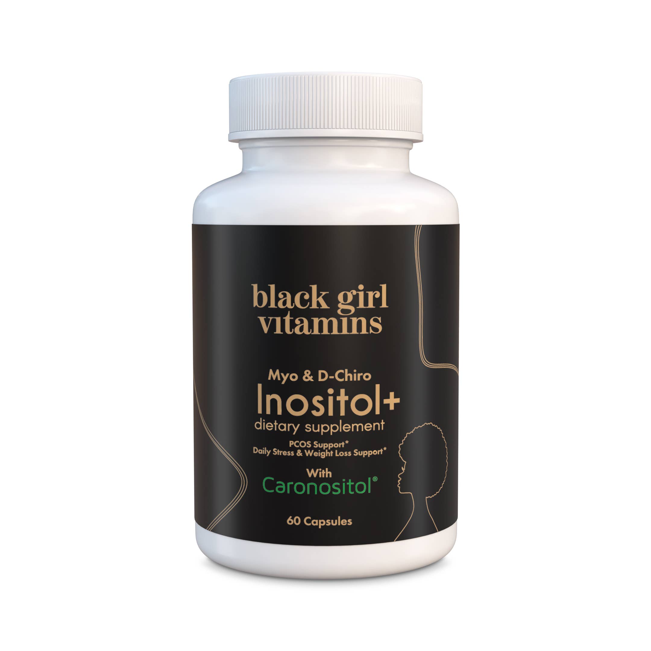 Myo & D-Chiro Inositol – PCOS, Hormone & Cycle Support | 40:1 Ratio, 60 Capsules
