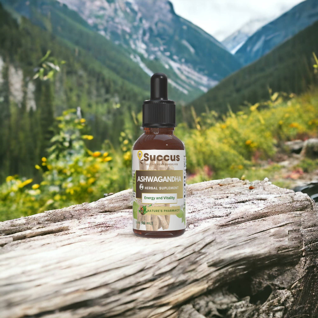 Ashwagandha Tincture - Calm, Balance & Natural Wellness: Alcohol Free / 1 fl oz