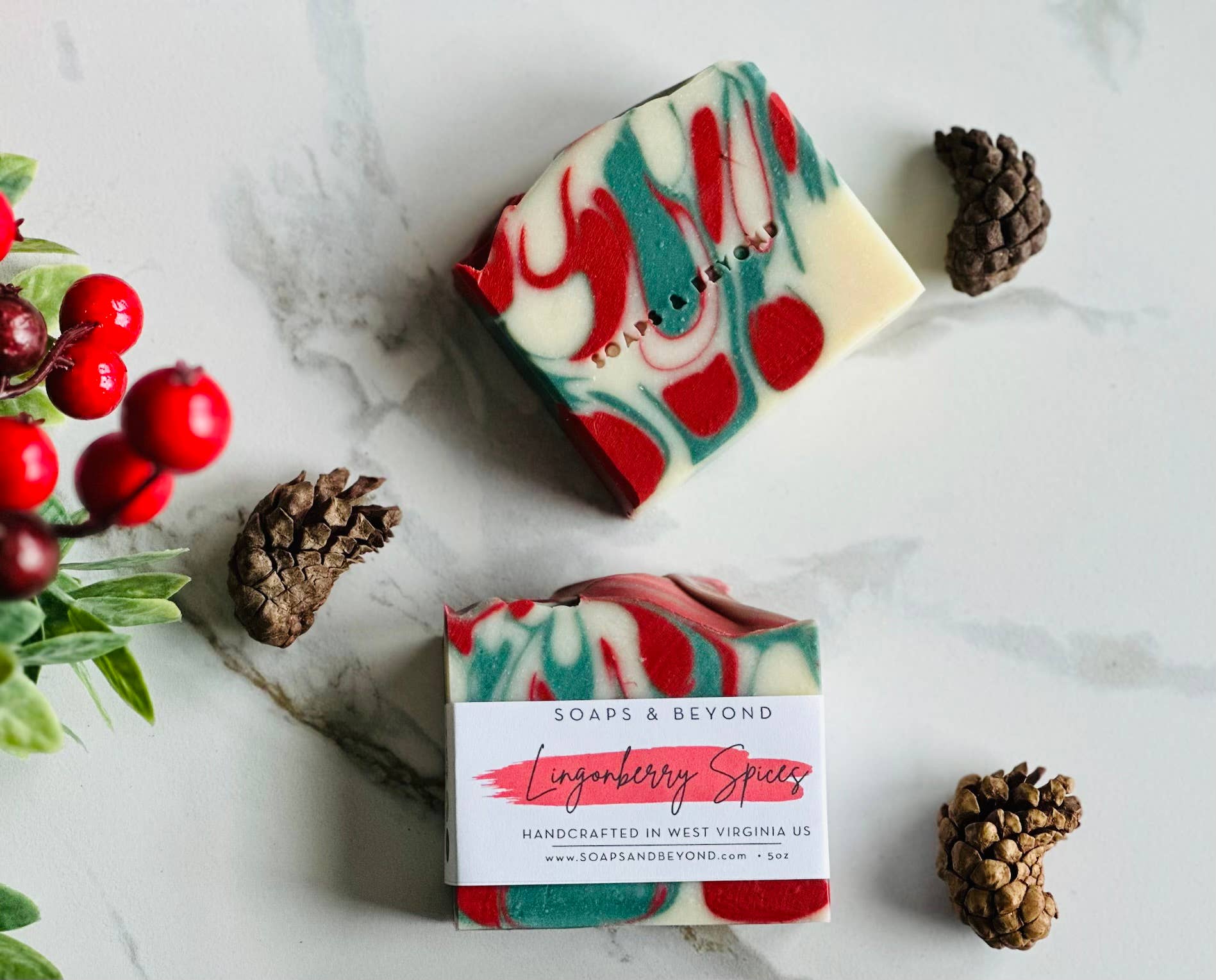 Lingonberry Spice Soap Bar (SEASONAL)