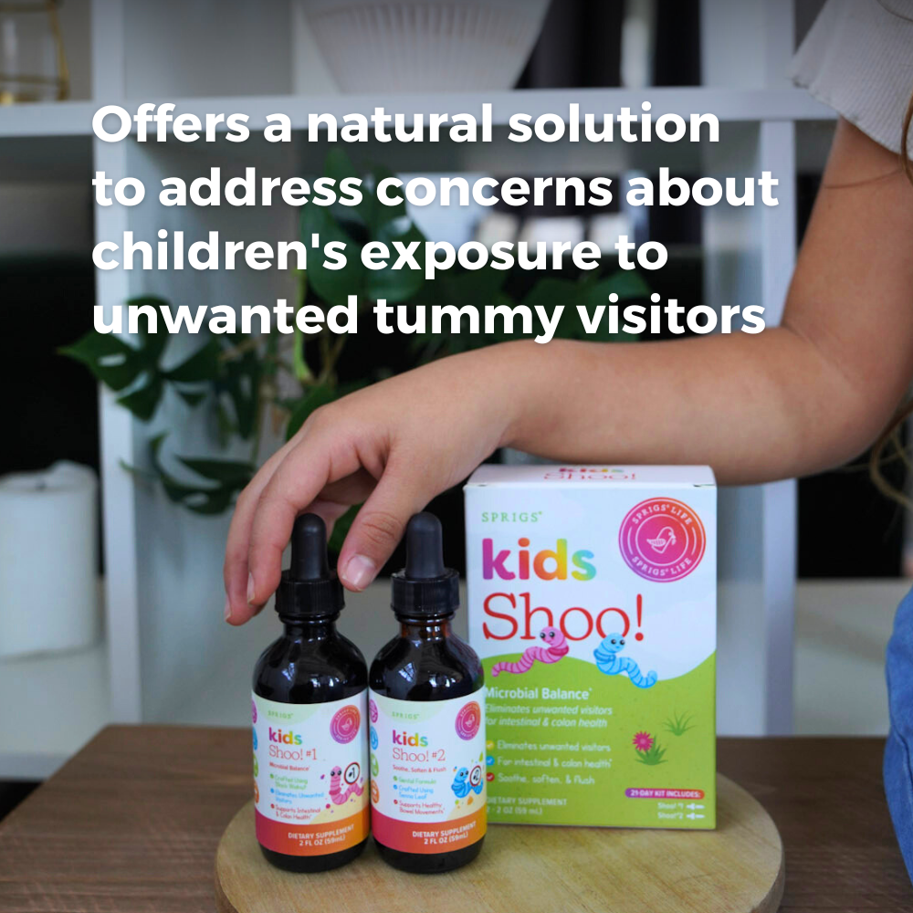 Kids Shoo!™ | 21-Day Herbal Wellness Kit | 2 oz Bottles