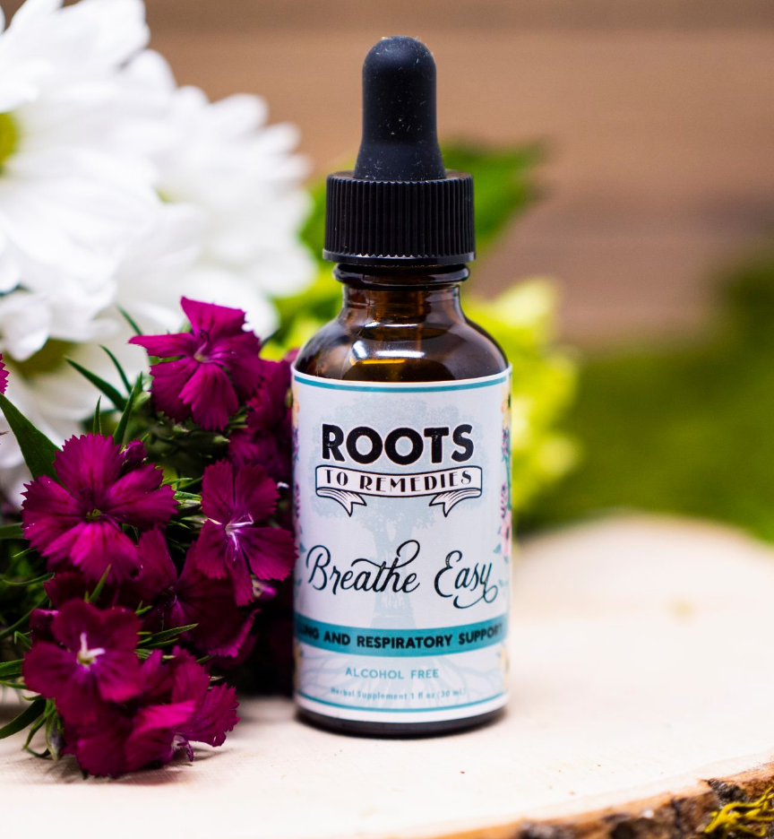 Breathe Easy Lung and Respiratory Support Herbal Extract | 1oz