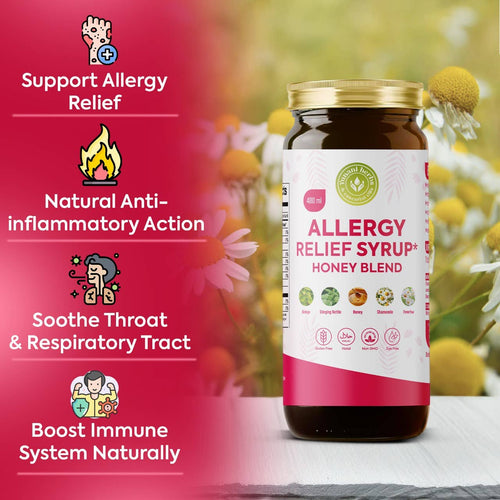 Allergy Relief Syrup Honey Blend