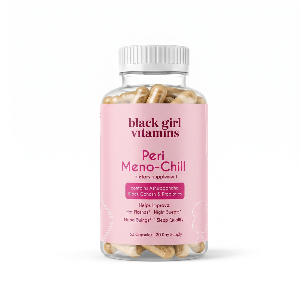 Peri Meno-Chill – Perimenopause Hormone, Hot Flash, Mood & Sleep Support | 60 Capsules
