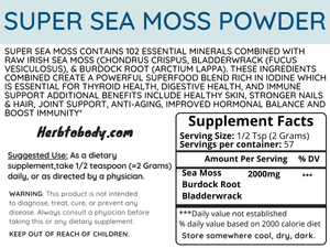 Super Sea Moss Powder