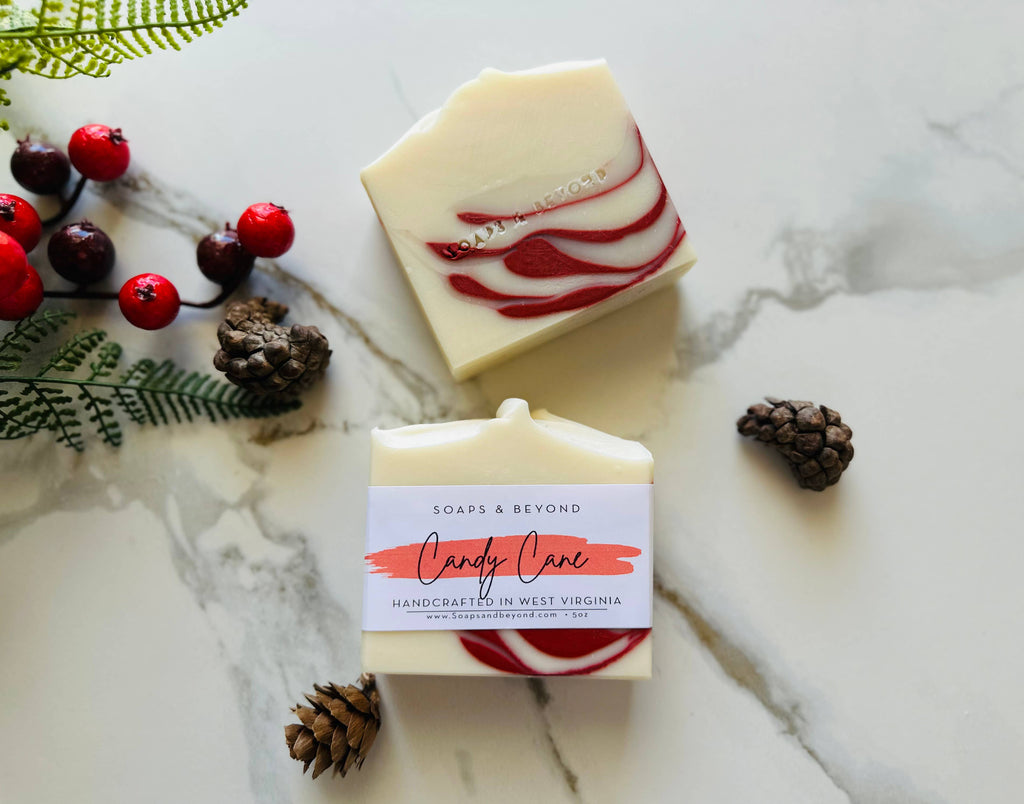 Candy Cane Soap Bar (SEASONAL)/CLEARANCE