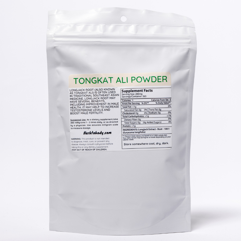 Tongkat Ali Powder | Male Vitality | Strength | Testosterone Support| Libido | Energy