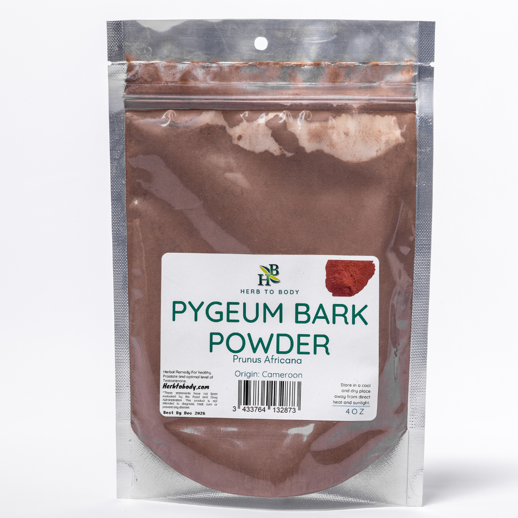 Pygeum Bark Powder (Prostate Health • Urinary Support • Hormonal Balance)