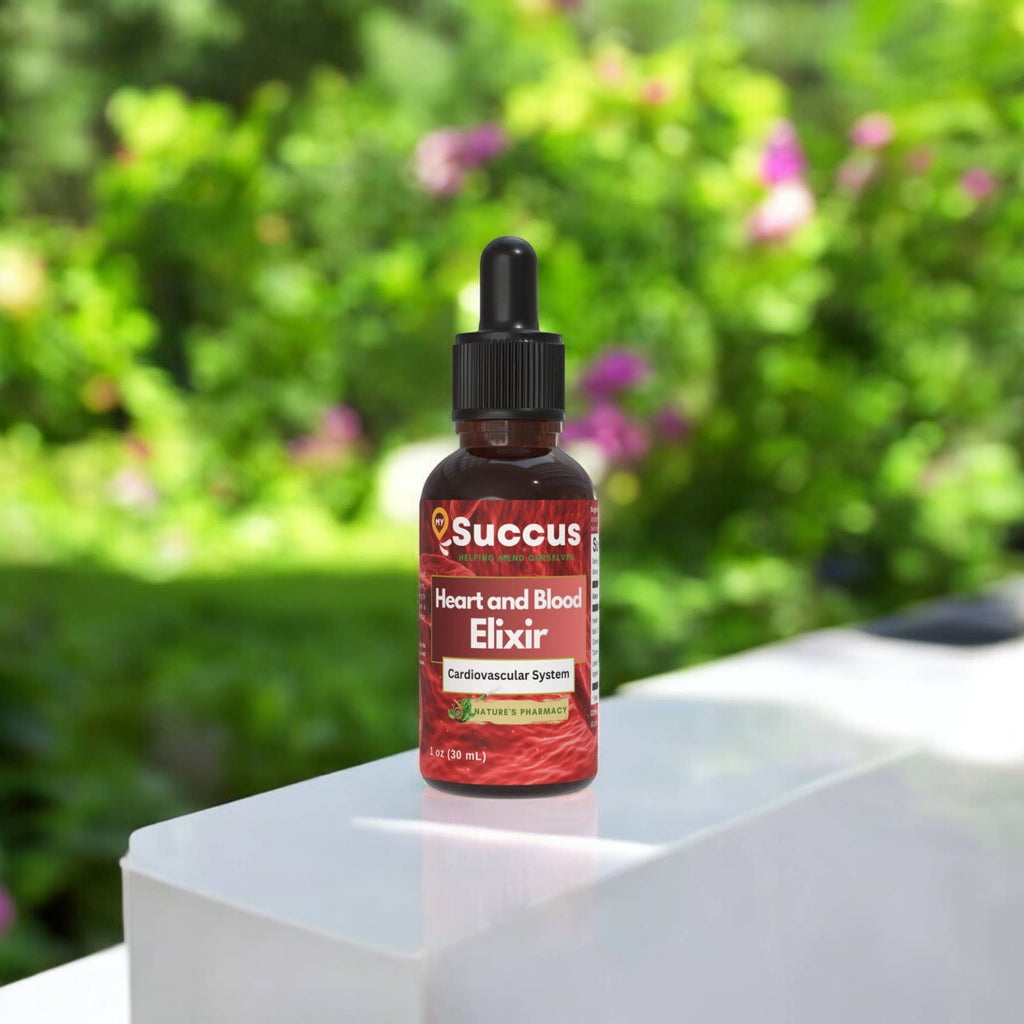 Heart and Blood Elixir - Herbal Support for Vitality & Flow: Alcohol Free / 1 fl oz