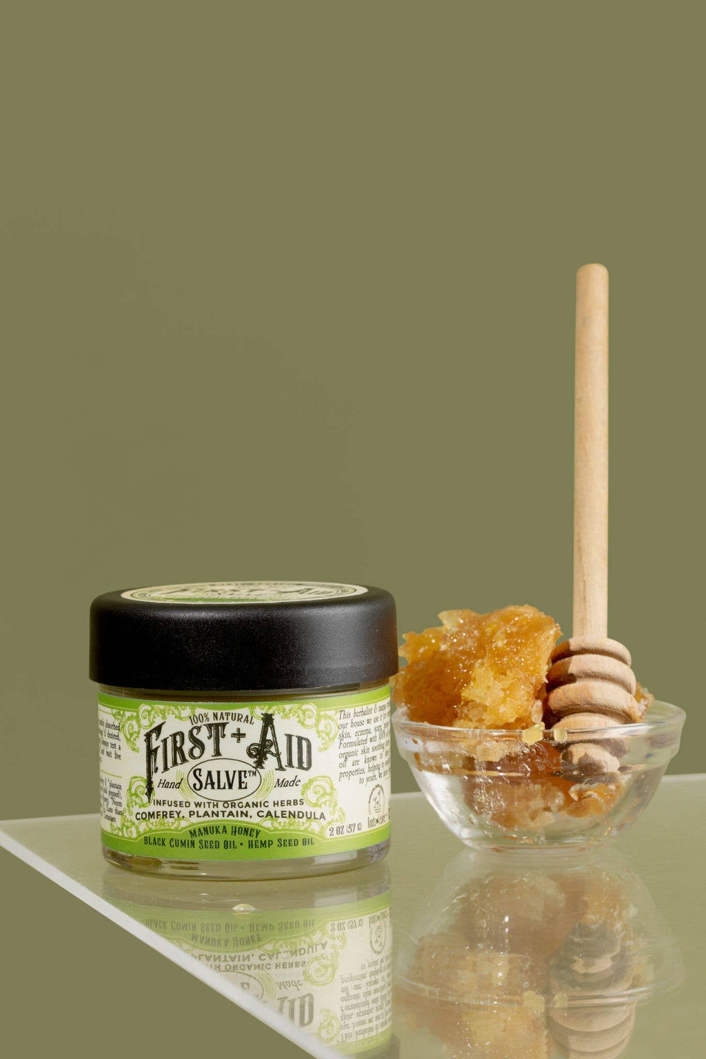 First Aid Salve (Cuts| Burns| Rashes| Bug Bites| Diaper Rash| Eczema)