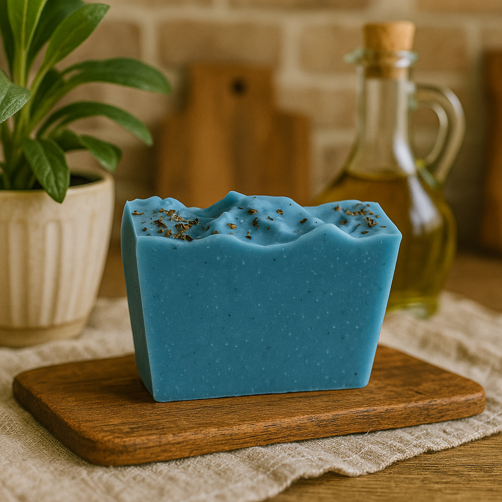 Peppermint Tea Tree Soap Bar | Acne, Odor & Deep Clean Detox