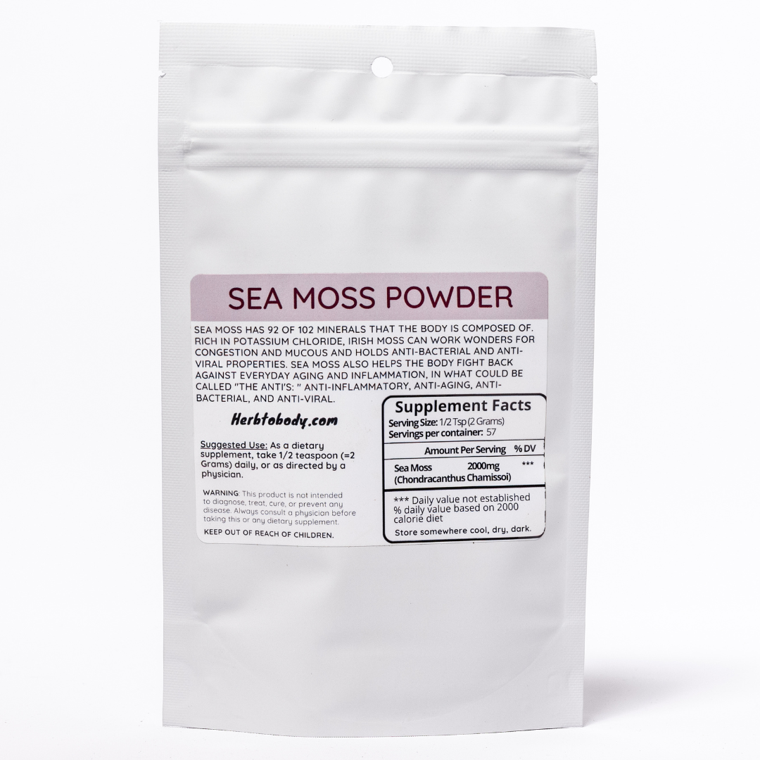 Irish Sea Moss Powder