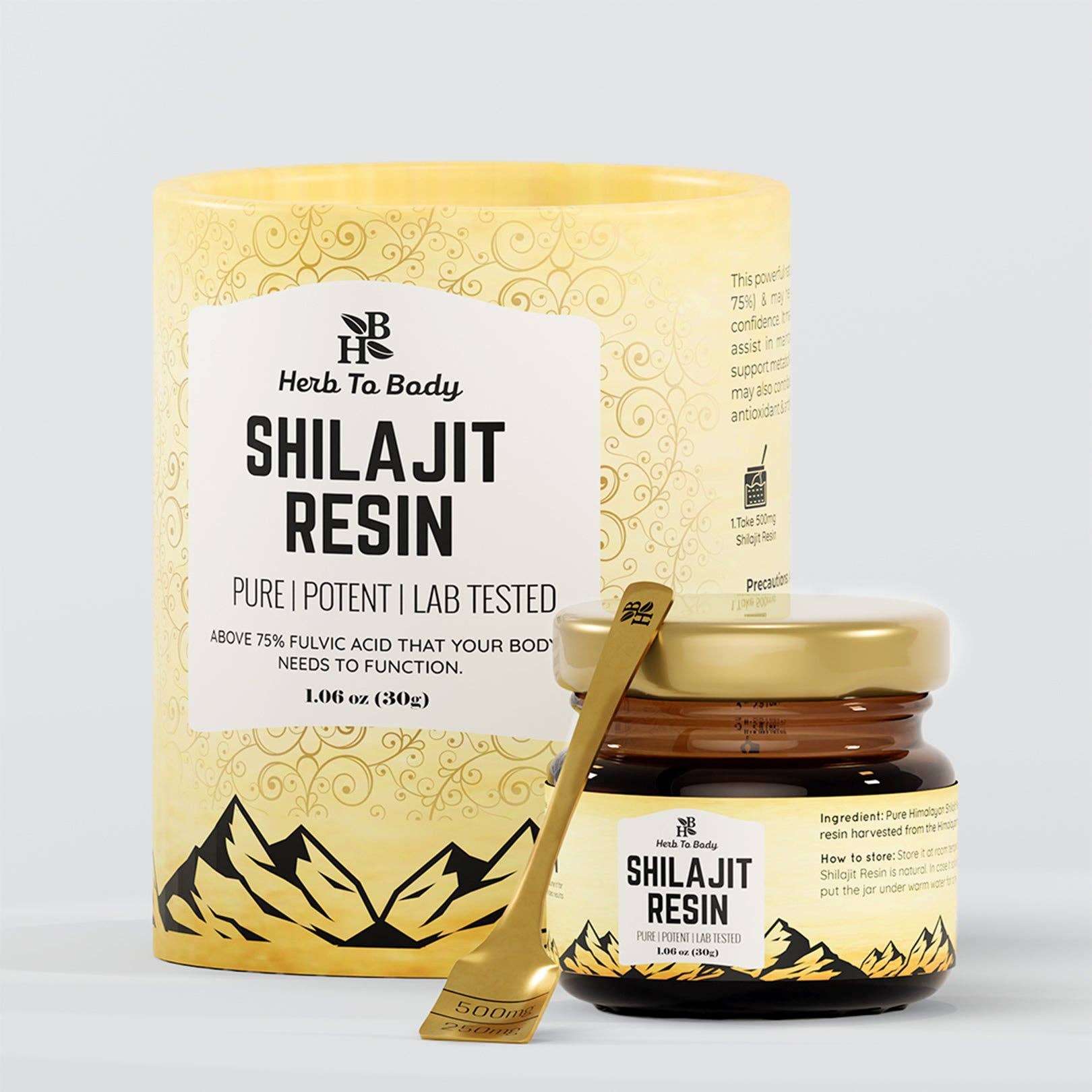 Himalayan Shilajit Resin | Energy, Mineral & Vitality Support (30g)