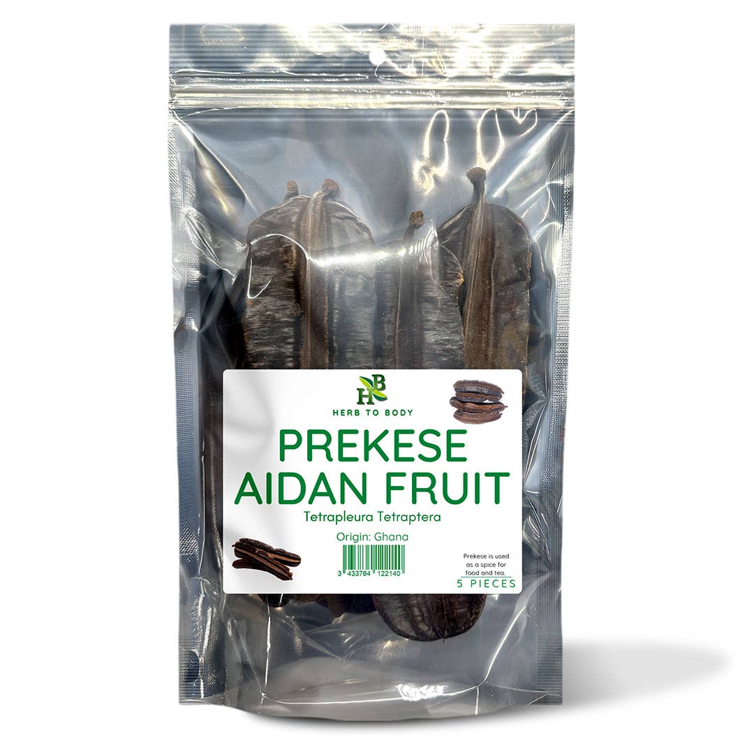 Prekese (Aidan Fruit) | Aromatic Herbal Pods for Tea, Soups & Wellness