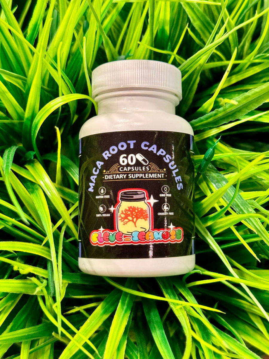 Maca Root Capsules Libido Menopause Stress Erectile Dysfunction