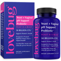 Yeast + Vaginal pH Probiotic – Feminine Balance & Urinary Tract Support | 30 Count
