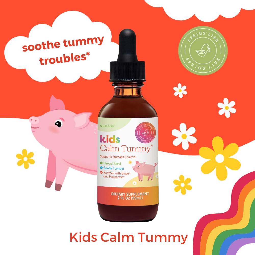Kids Calm Tummy – Gentle Herbal Digestive Support | 2 oz