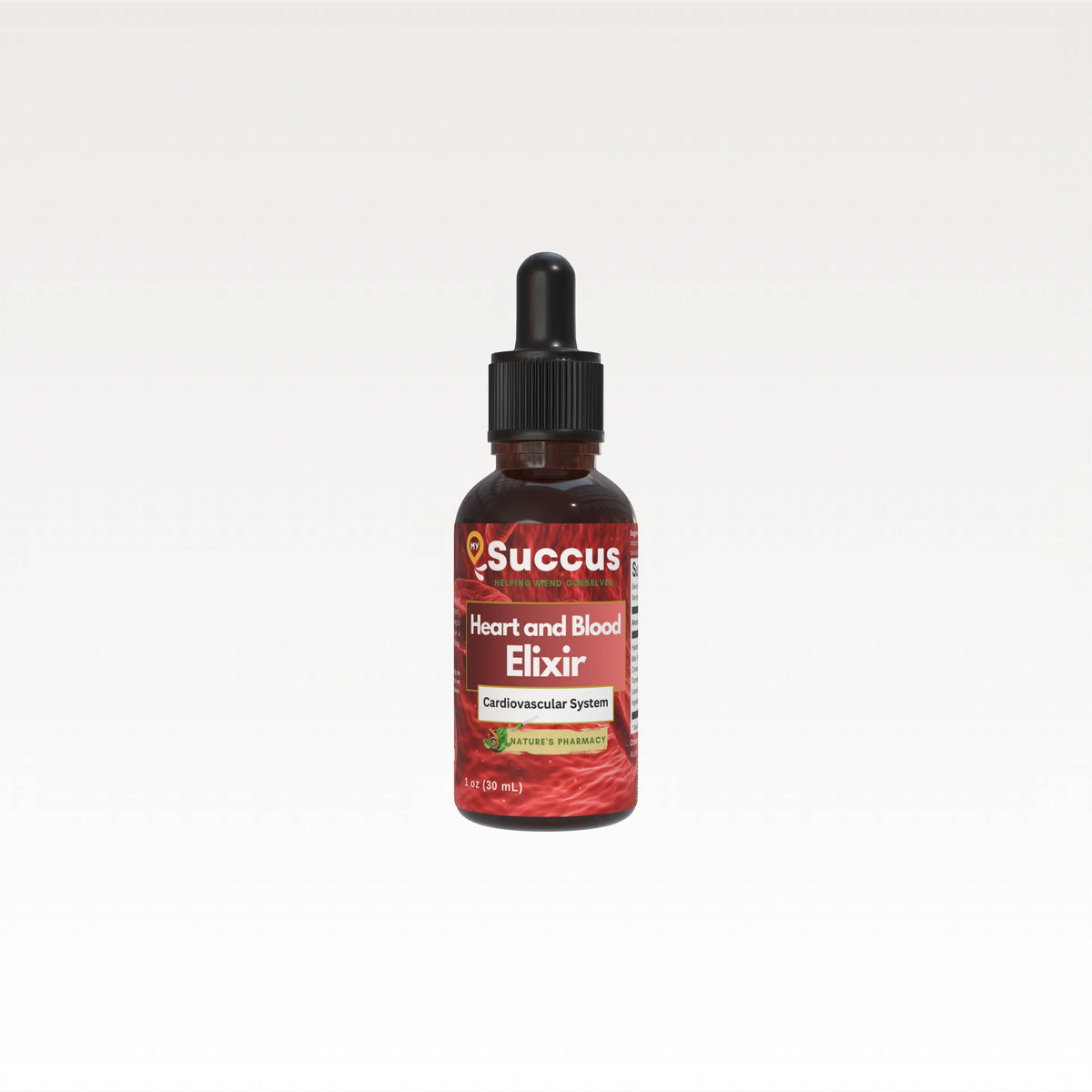 Heart and Blood Elixir - Herbal Support for Vitality & Flow: Alcohol F ...