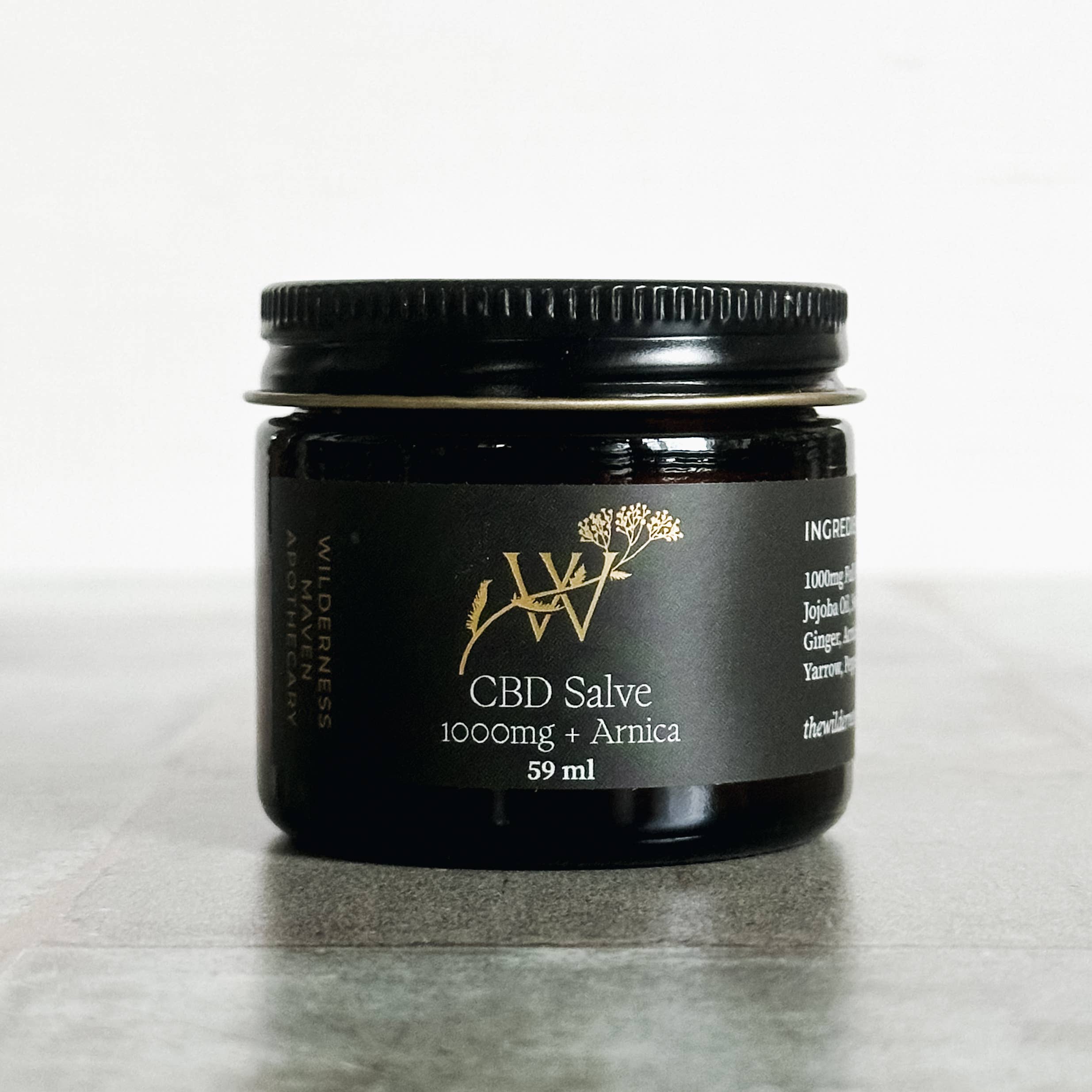CBD + Arnica Salve - Intensive Botanical Pain Relief: 30 ml