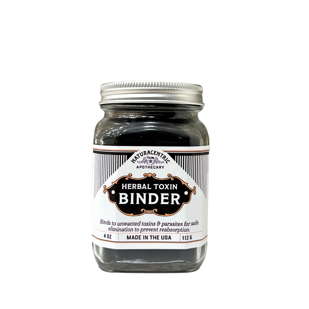 Herbal Toxin Binder – Activated Charcoal, Bentonite Clay & Digestive Cleanse Support