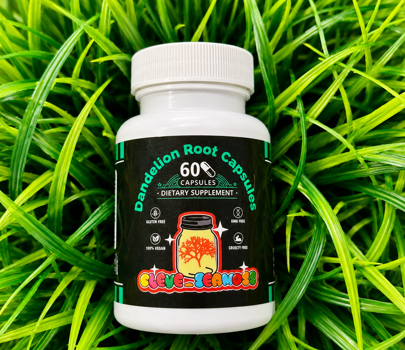 Dandelion Root Capsules | 30 day supply