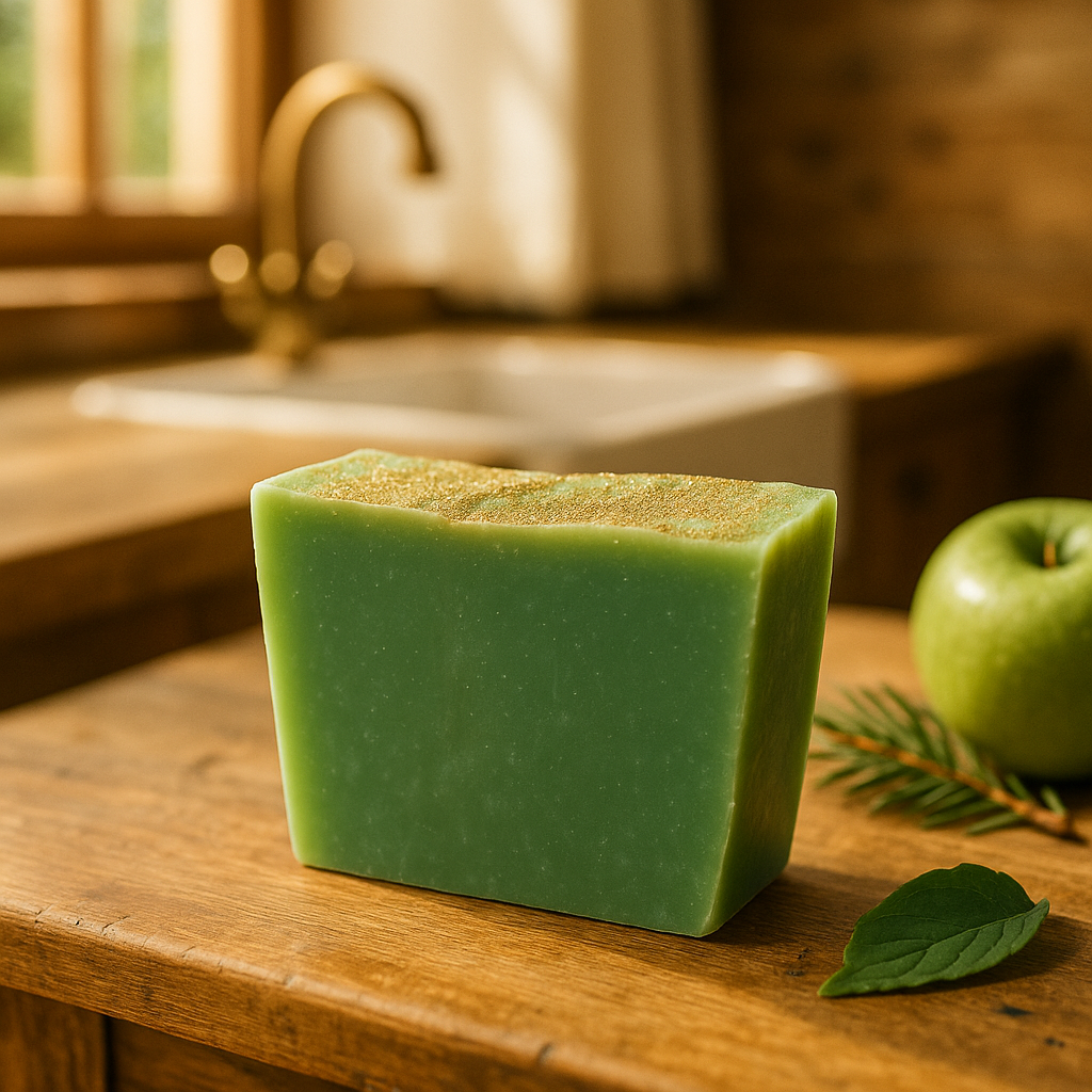 Sparkling Apple Bar Soap | Refreshing, Fruity Cleanse & Glow