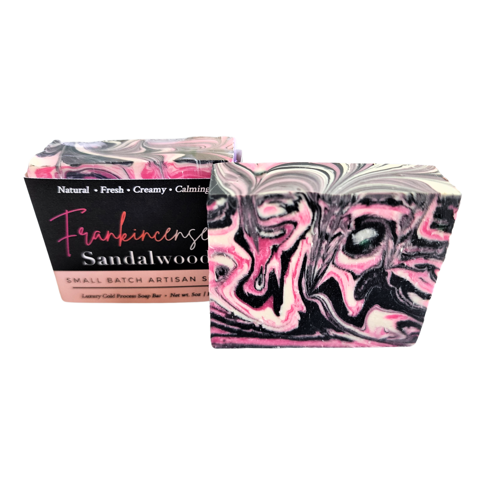 Frankincense & Sandalwood Soap Bar | Handmade Botanical Soap for Soft, Healthy-Looking Skin