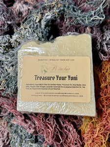 Treasure your Yoni Soap Bar | Fragrance Free | Anti-Inflammatory | Anti-Fungal | Antiseptic | Purifying