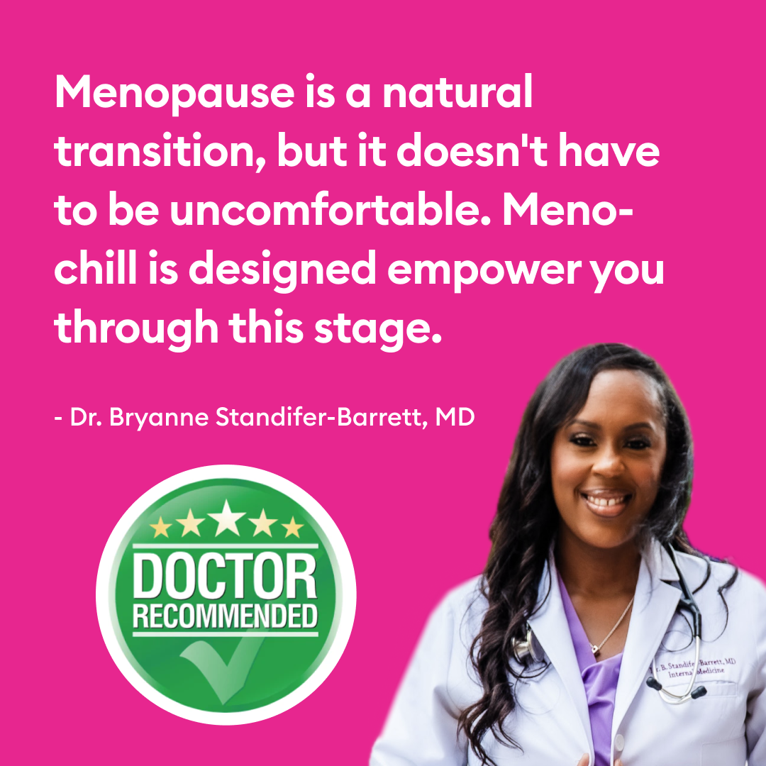 Meno-Chill – Menopause & Perimenopause Support | Hot Flashes, Night Sweats & Mood