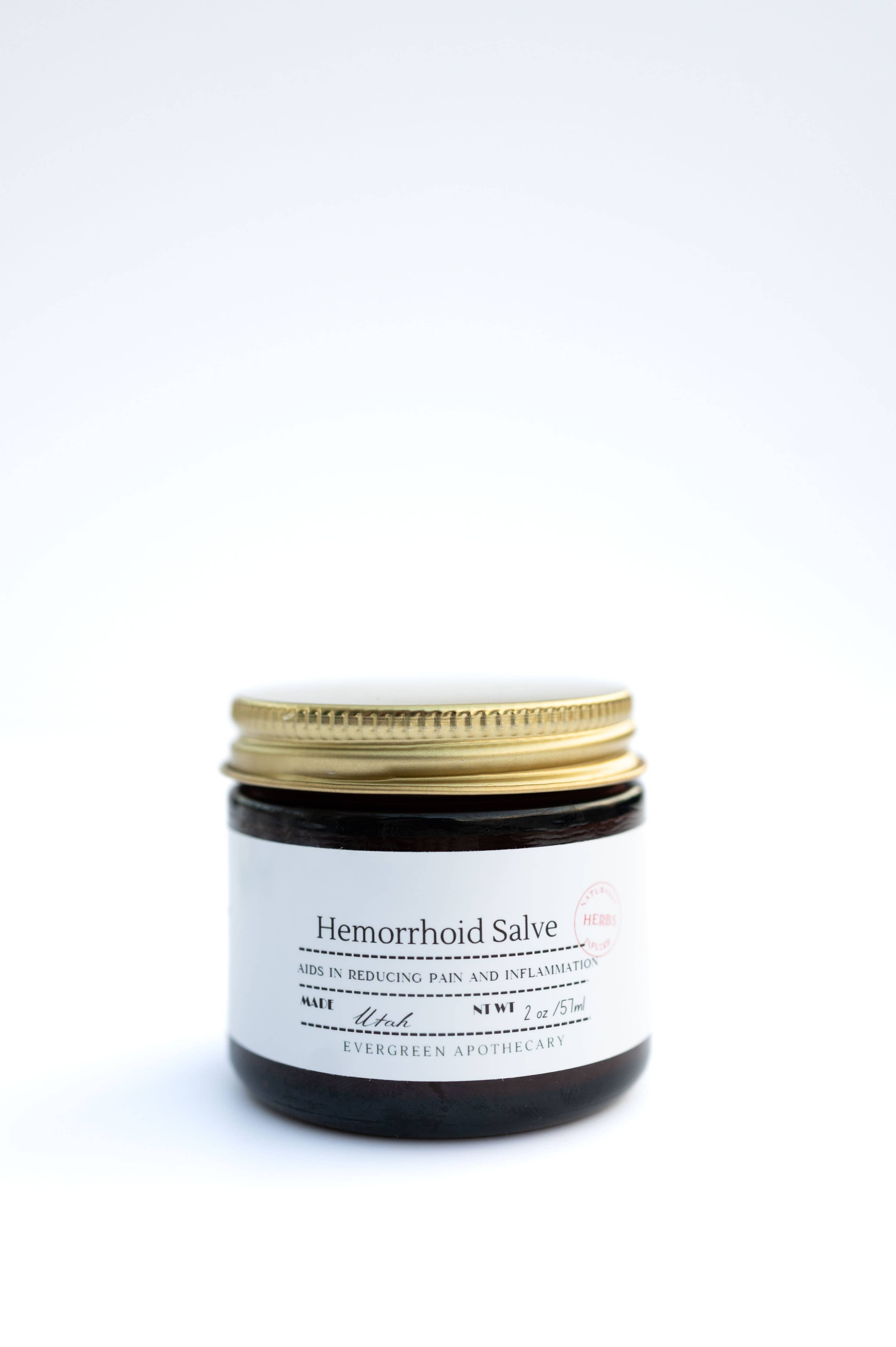 Soothing Herbal Hemorrhoid Salve for External Comfort