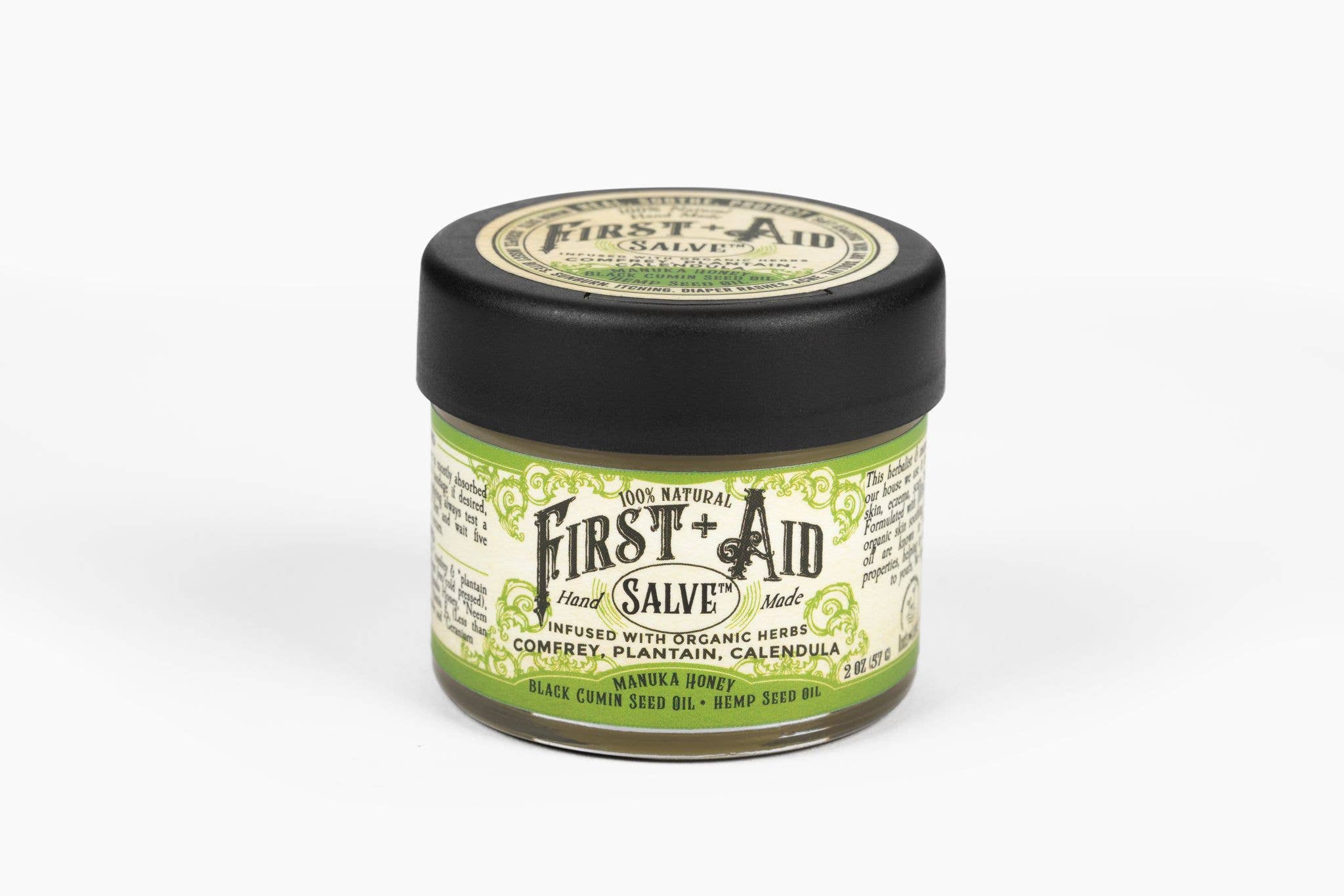 First Aid Salve (Cuts| Burns| Rashes| Bug Bites| Diaper Rash| Eczema)