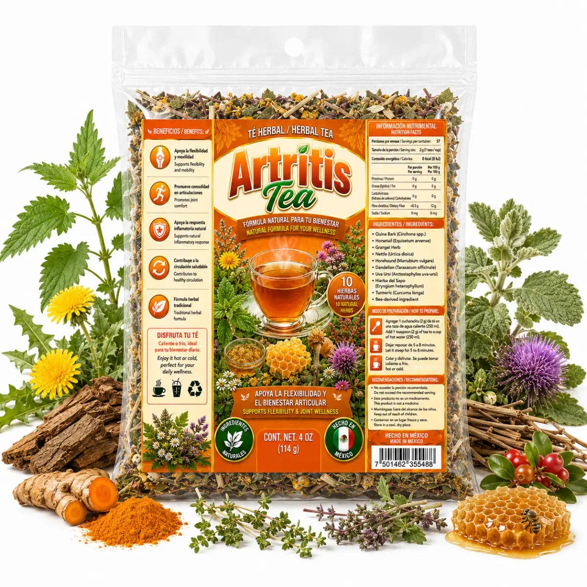 ArtritisTea Herbal Compound – Joint Comfort, Mobility & Inflammation Support | 4 oz