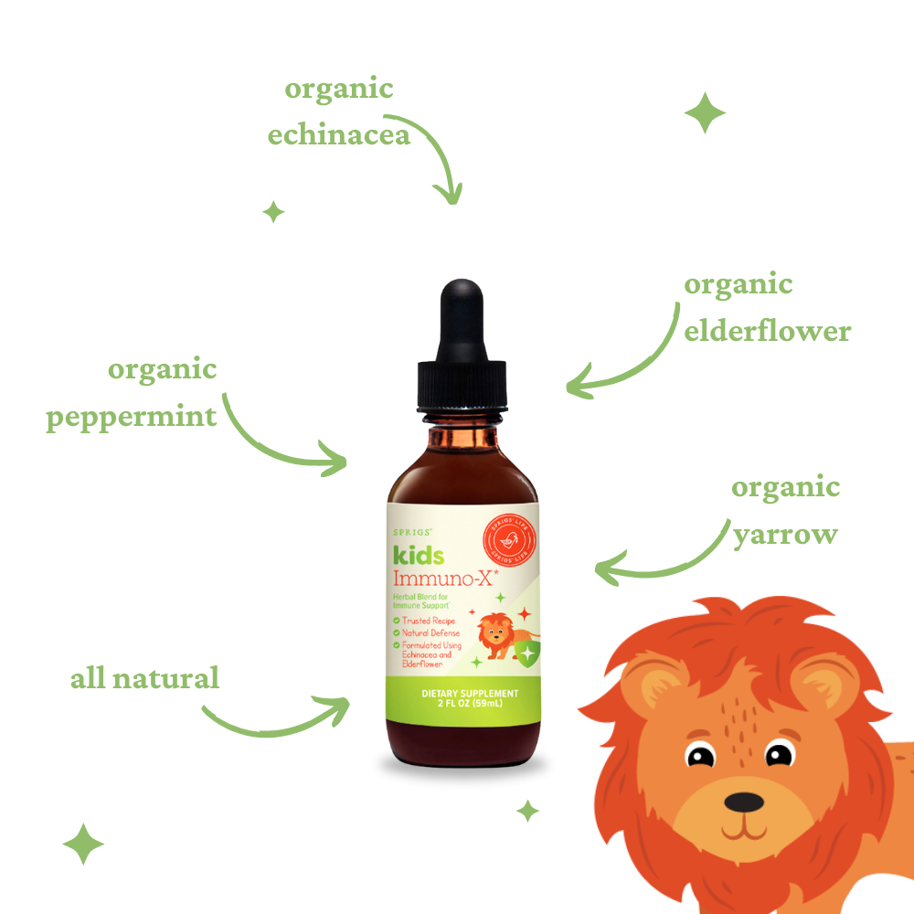 Kids Immuno-X | Organic Immune Support for Children | 2 oz