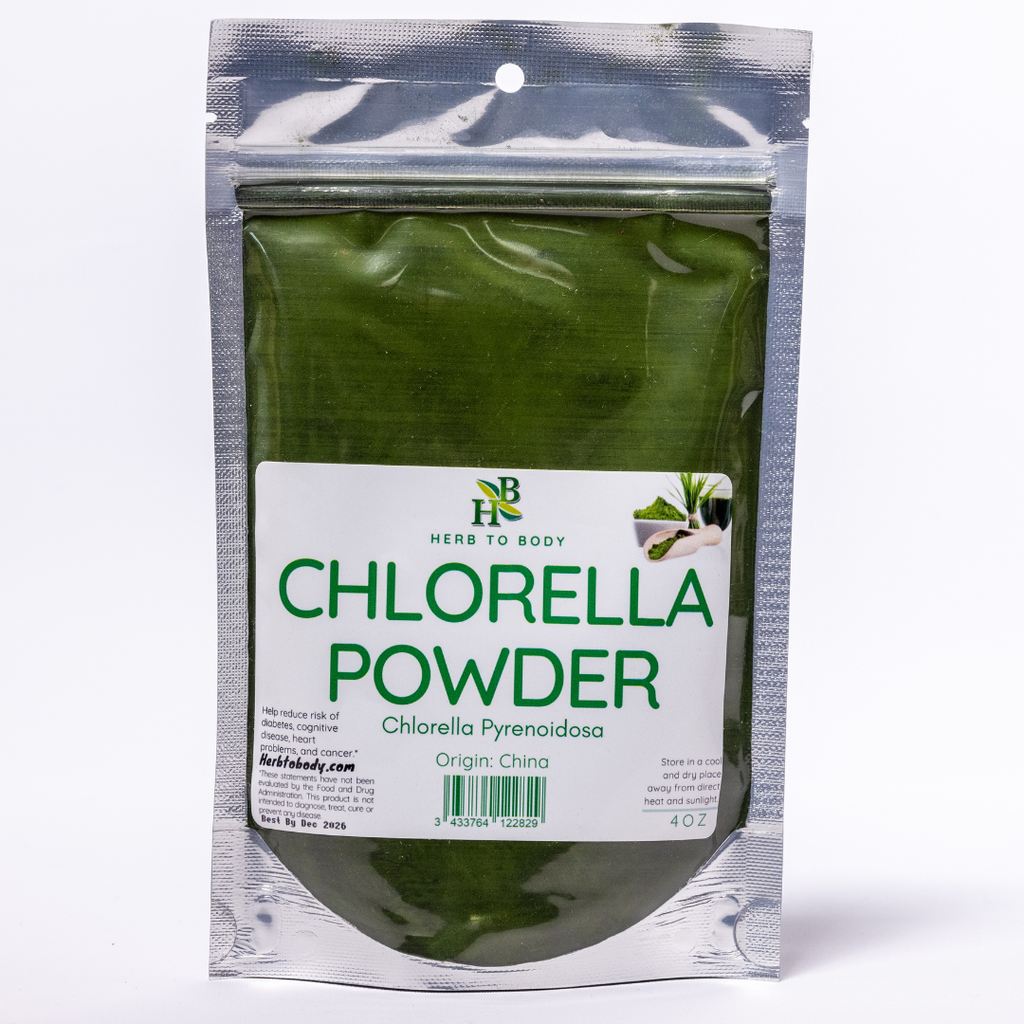 Chlorella Powder ( Heavy Metal Detox • Immune Support • Alkalizing Supergreen )