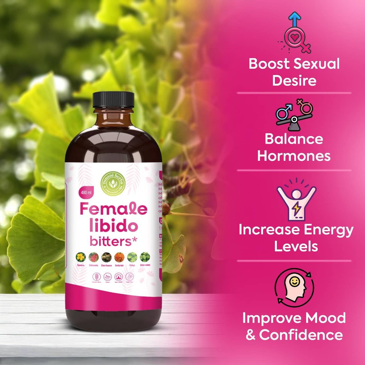 Female Libido living bitters (Not for beginners)