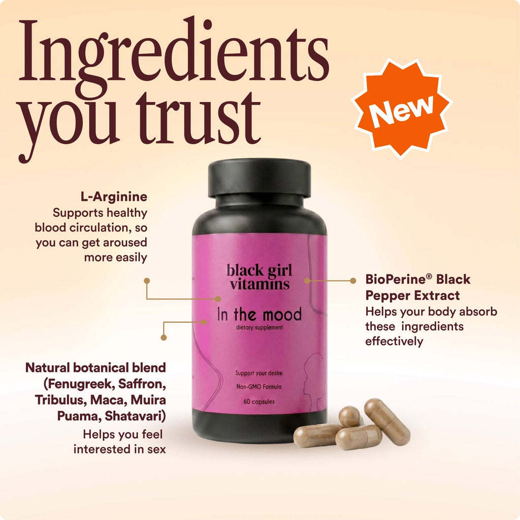 In the Mood | Women's Libido, Desire & Intimacy Support – 60 Capsules