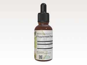 Soursop (Graviola) Tincture - Immune System (High Potency) : Alcohol Free / 1 fl oz