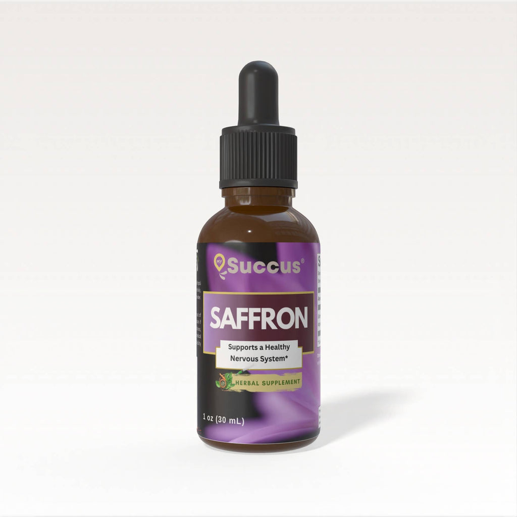 Saffron Tincture | Alcohol-Free Herbal Extract | 1 oz