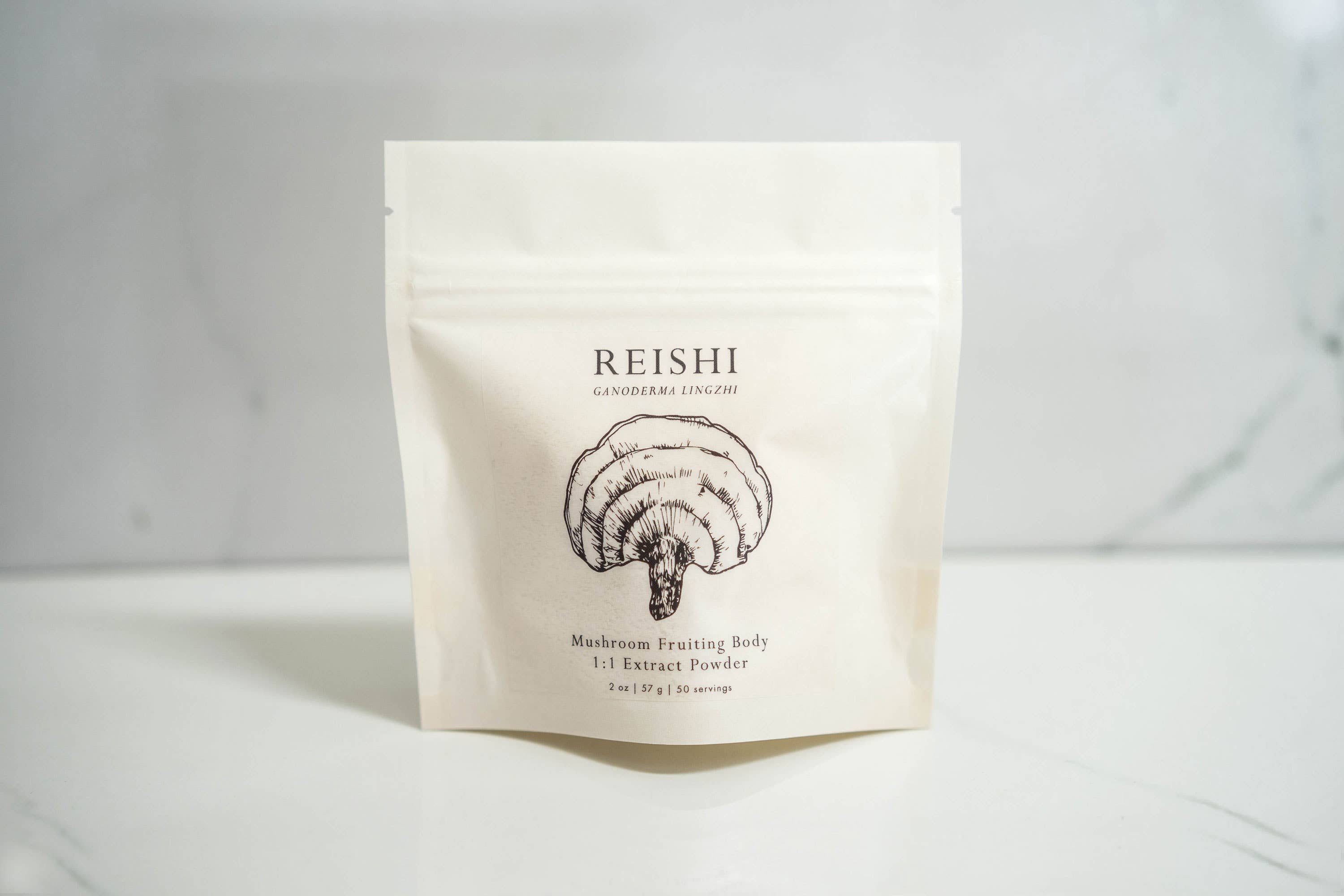 Reishi Mushroom Powder | Calm, Stress & Immune Support (50 Servings)